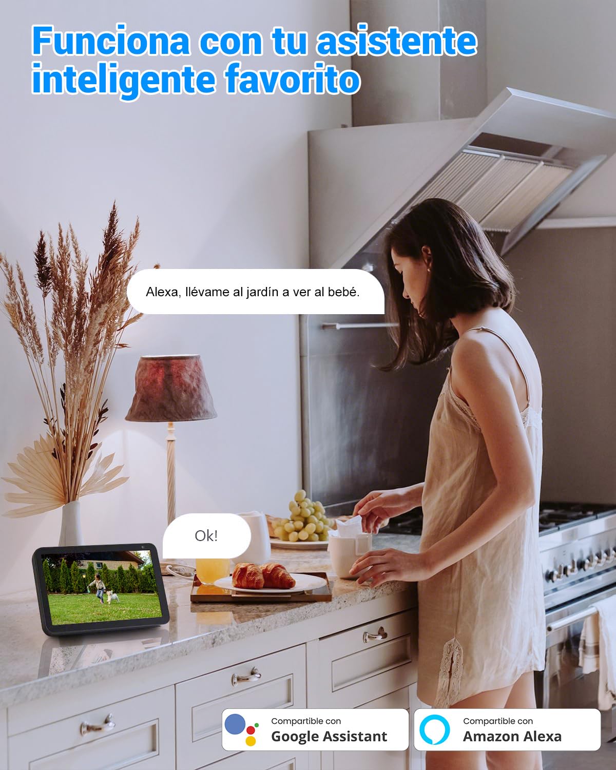 LAXIHUB W2 Cámara de Seguridad Recargble Inalambrica, Arenti APP 2K 3MP Camara Exterior Wifi con Visión Nocturna, Deteccion de Movimiento y Audio Bidireccional, IP65 Impermeable, Compartible con Alexa