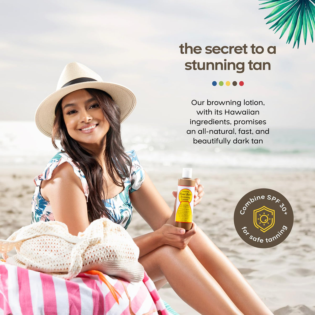 Maui Babe Browning Lotion 8 Ounces