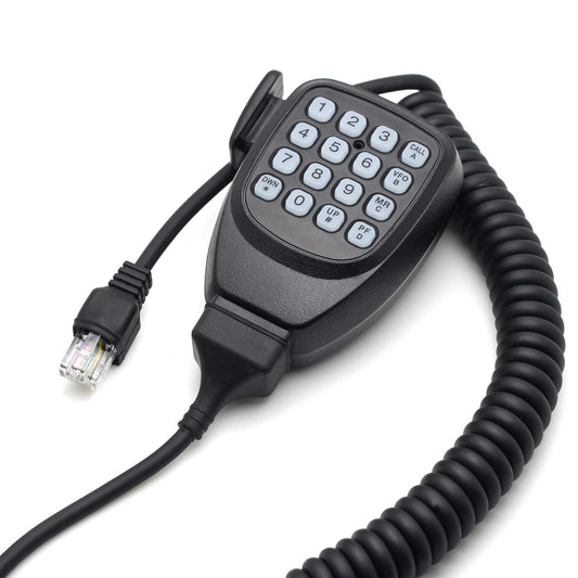 Kymate KMC32 DTMF - Micrófono para radios Kenwood TM-271 TM481 TM-D710A TM-V71A NX700 NX800 TK8180 TK7360 TK8108 TK8160 - Micrófono remoto para altavoz de 8 pines