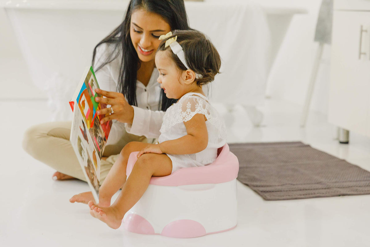 Bumbo | Step 'n Potty (Cradle Pink)