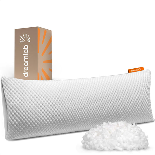 Almohada Corporal Dreamlab Bambú Altura Ajustable y Memory Foam Hipoalergénica