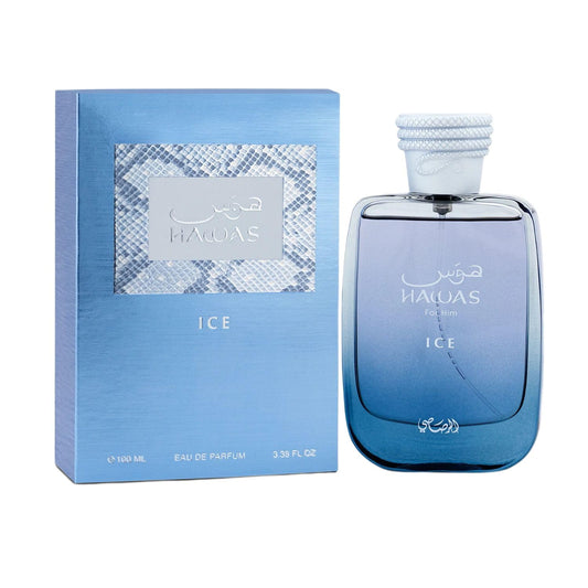 Eau de Parfum Rasasi Hawas Ice 3.4 Ounce para Hombre