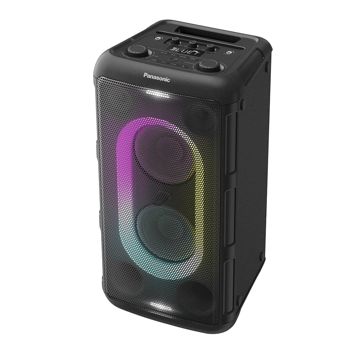 Altavoz Portátil Panasonic 150W Luz Multicolor para Fiesta y Karaoke