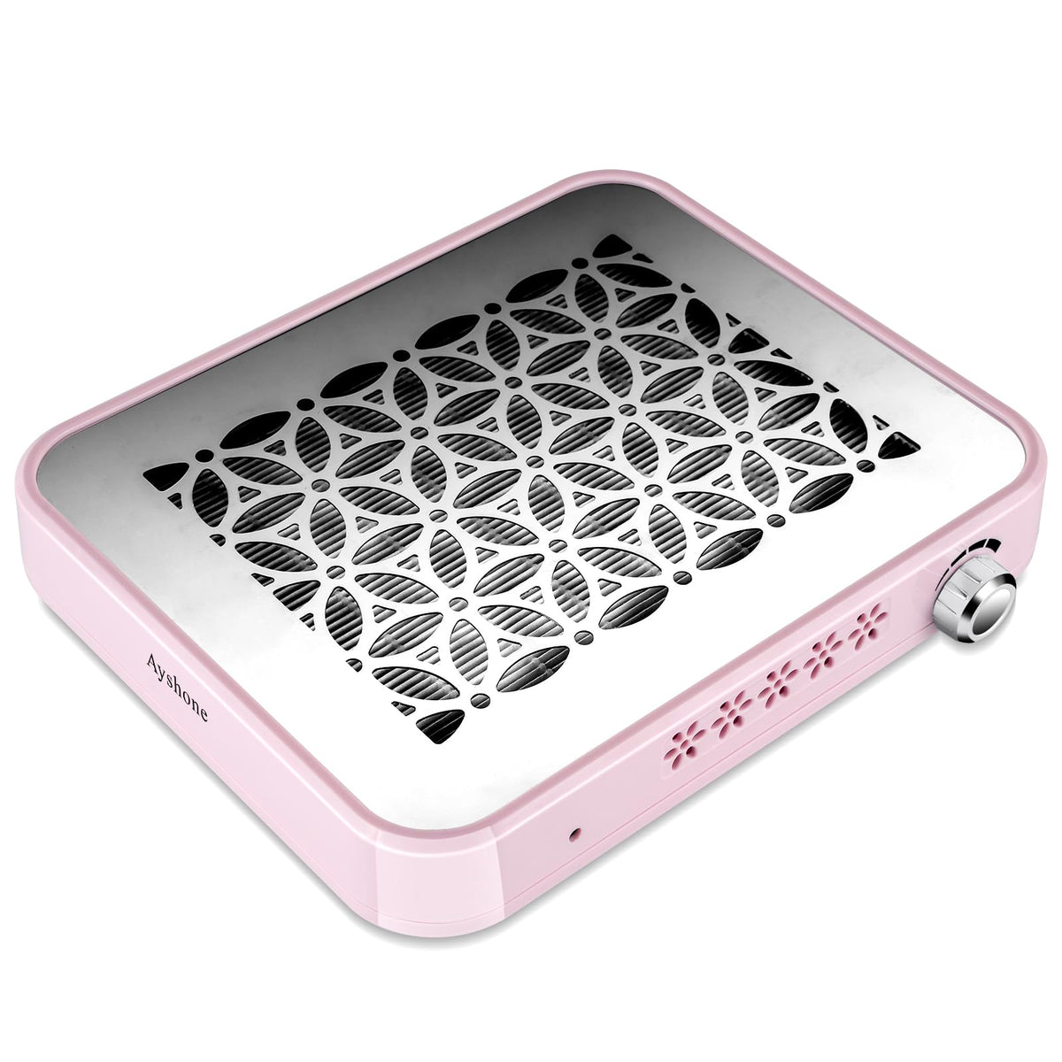 Aspirador De Polvo Para Uñas Ayshone Blanco 2 Filtros Reutilizables Potente Para Principiantes Manicura y Pedicura