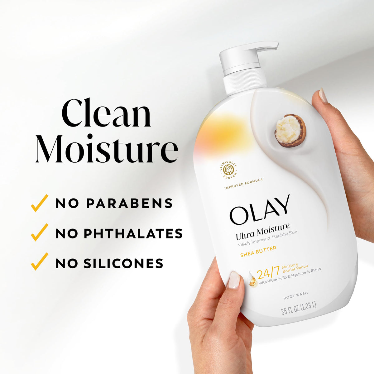 "Olay Gel de Ba?o Ultra Moisture con Manteca de Karit?
