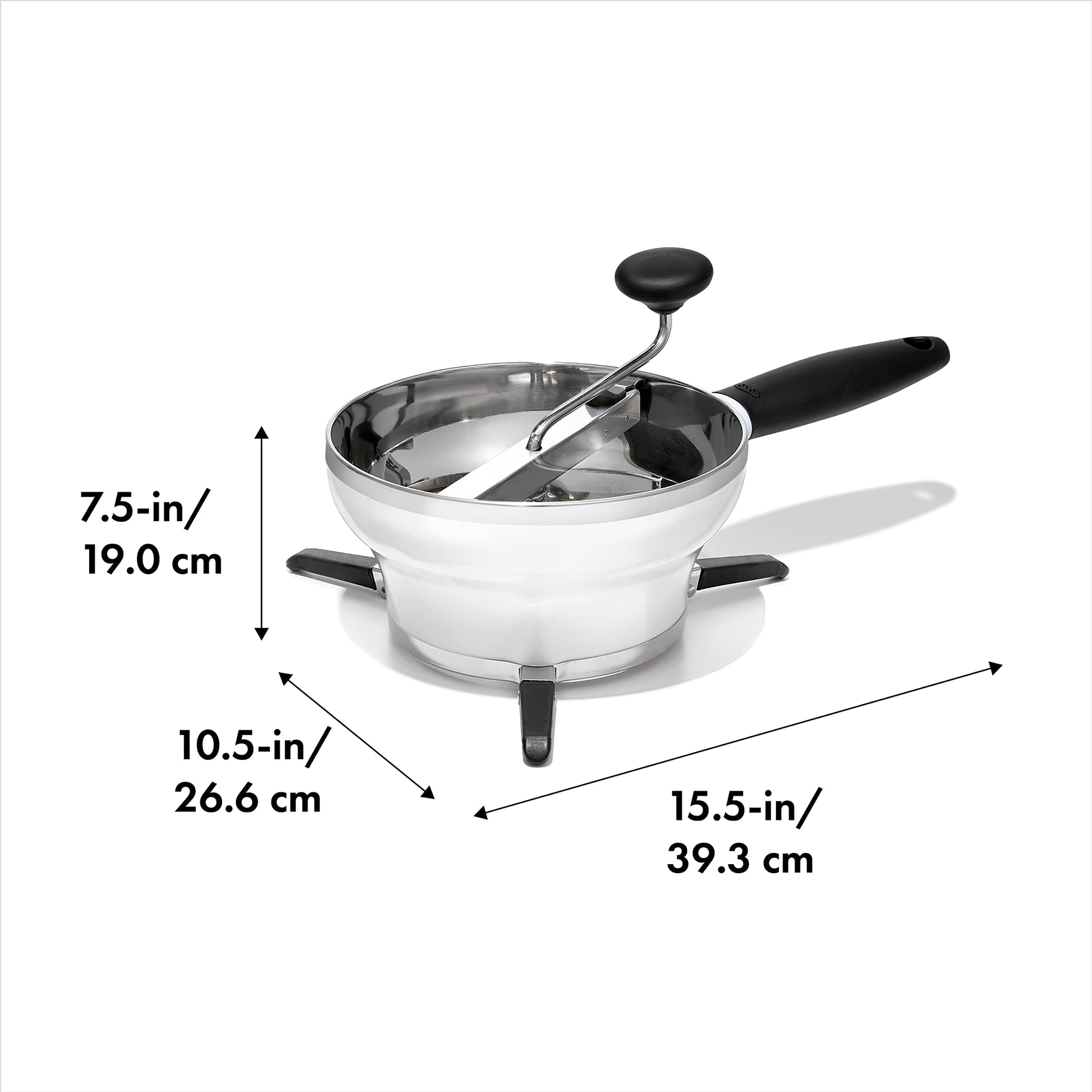Procesador de Comida OXO Acero Inoxidable Multicolor 37 cm