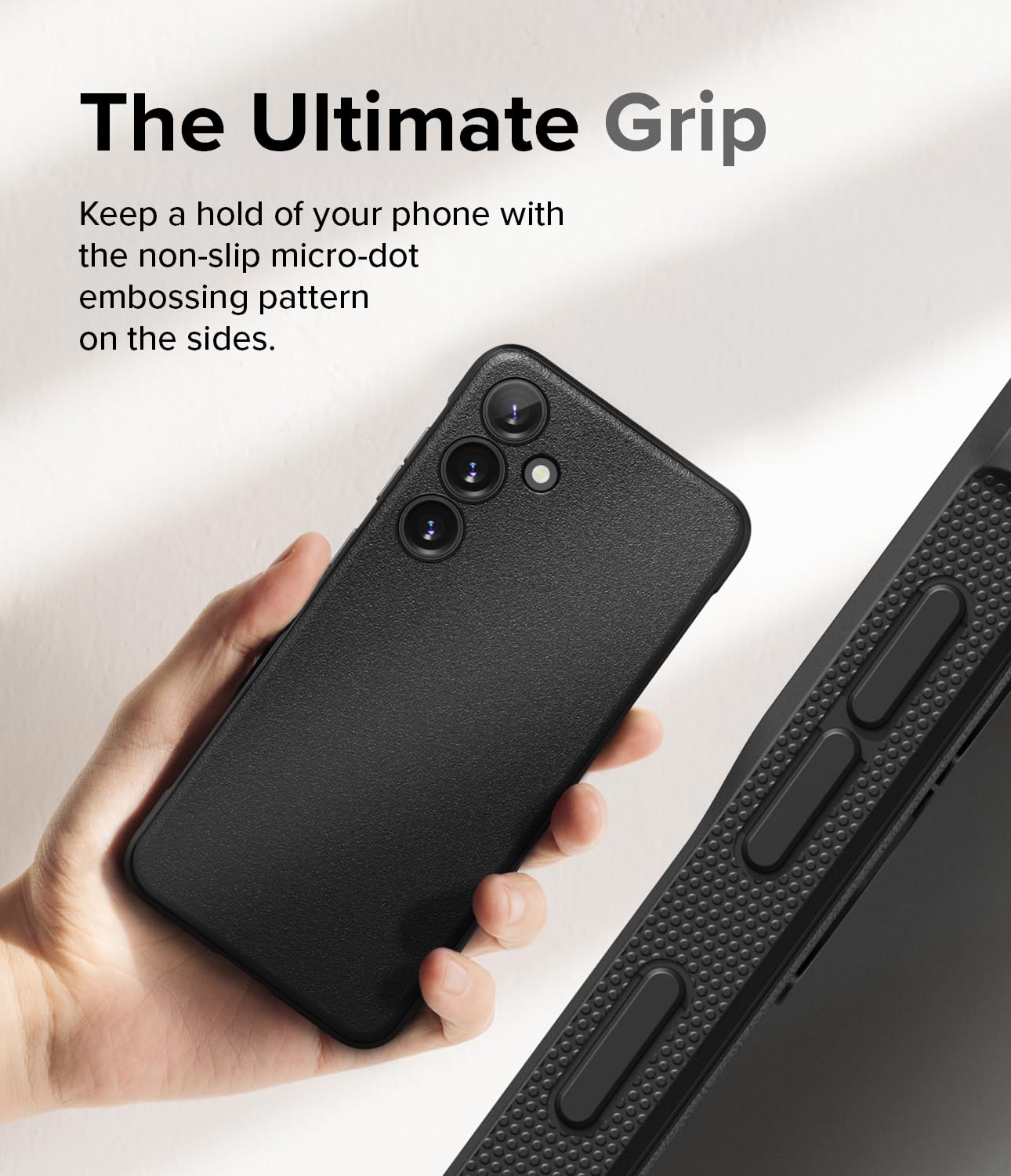 Funda Samsung Galaxy S24 Ringke Onyx Negro Antideslizante Antihuellas
