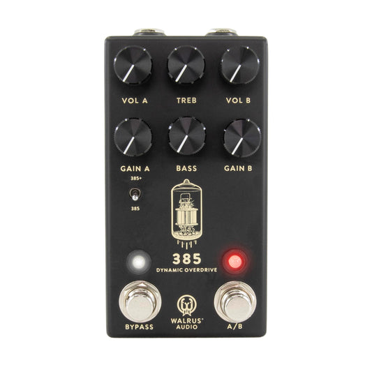 Pedal Overdrive Walrus Audio 385 Negro mkII