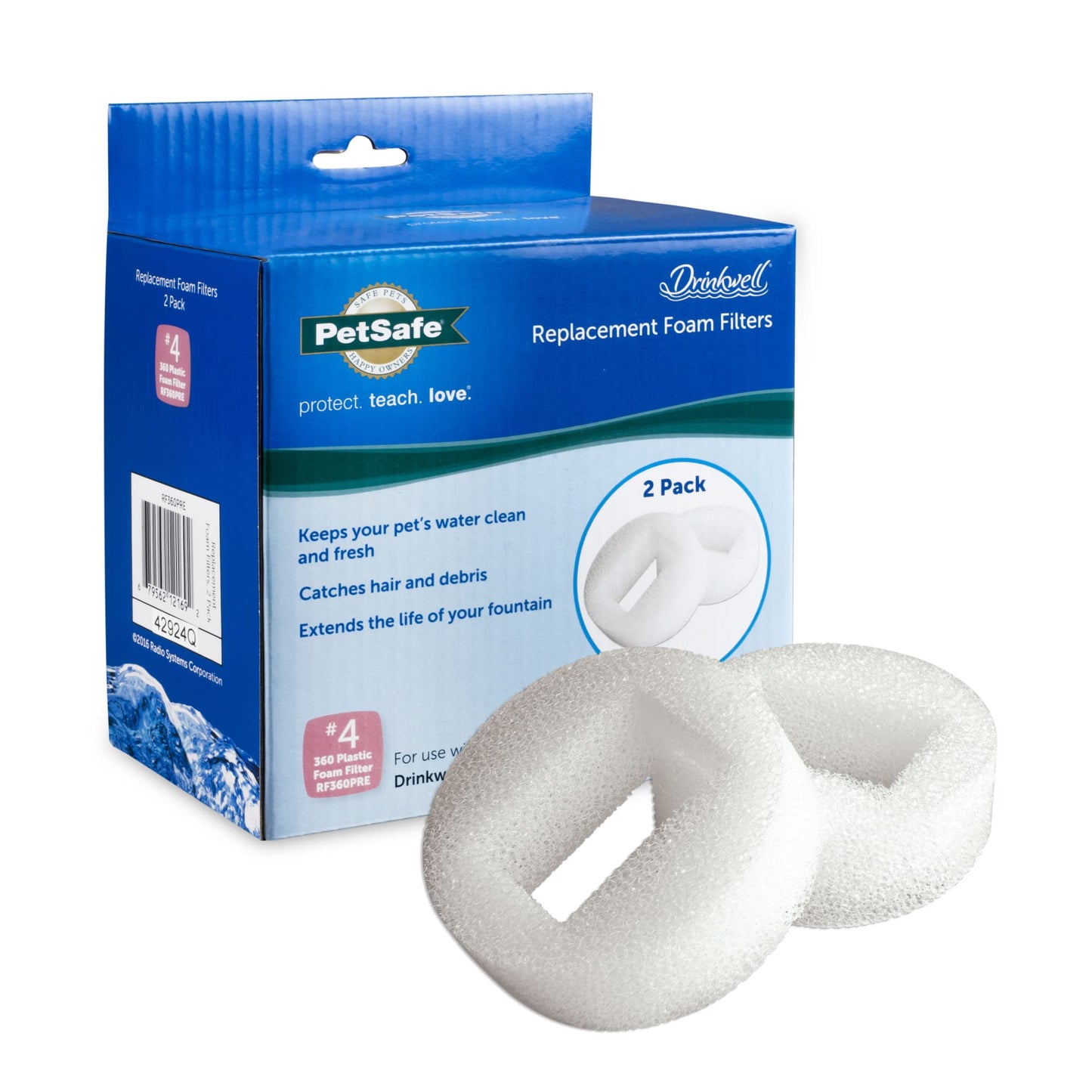Filtros de Espuma de Repuesto PetSafe Drinkwell 2 Unidades
