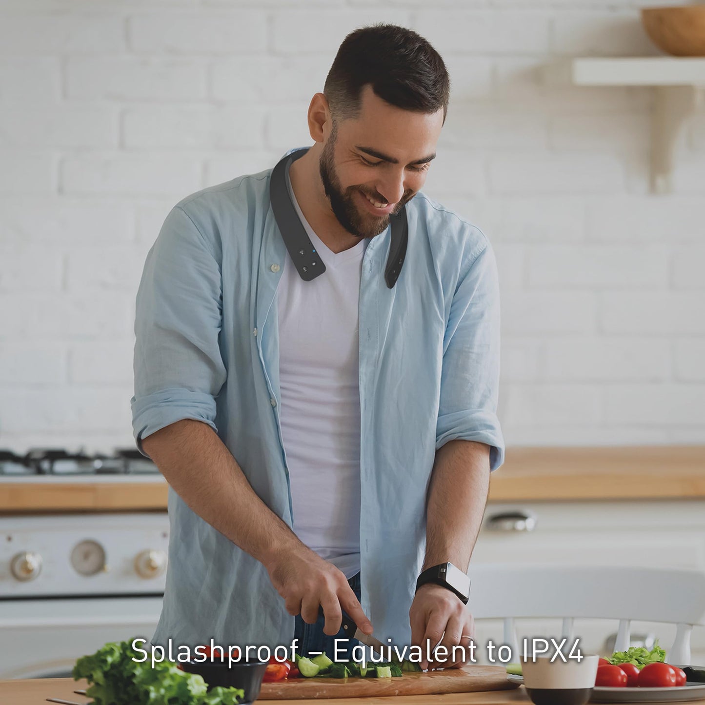 Panasonic Sistema de Altavoces inalámbricos para Cuello