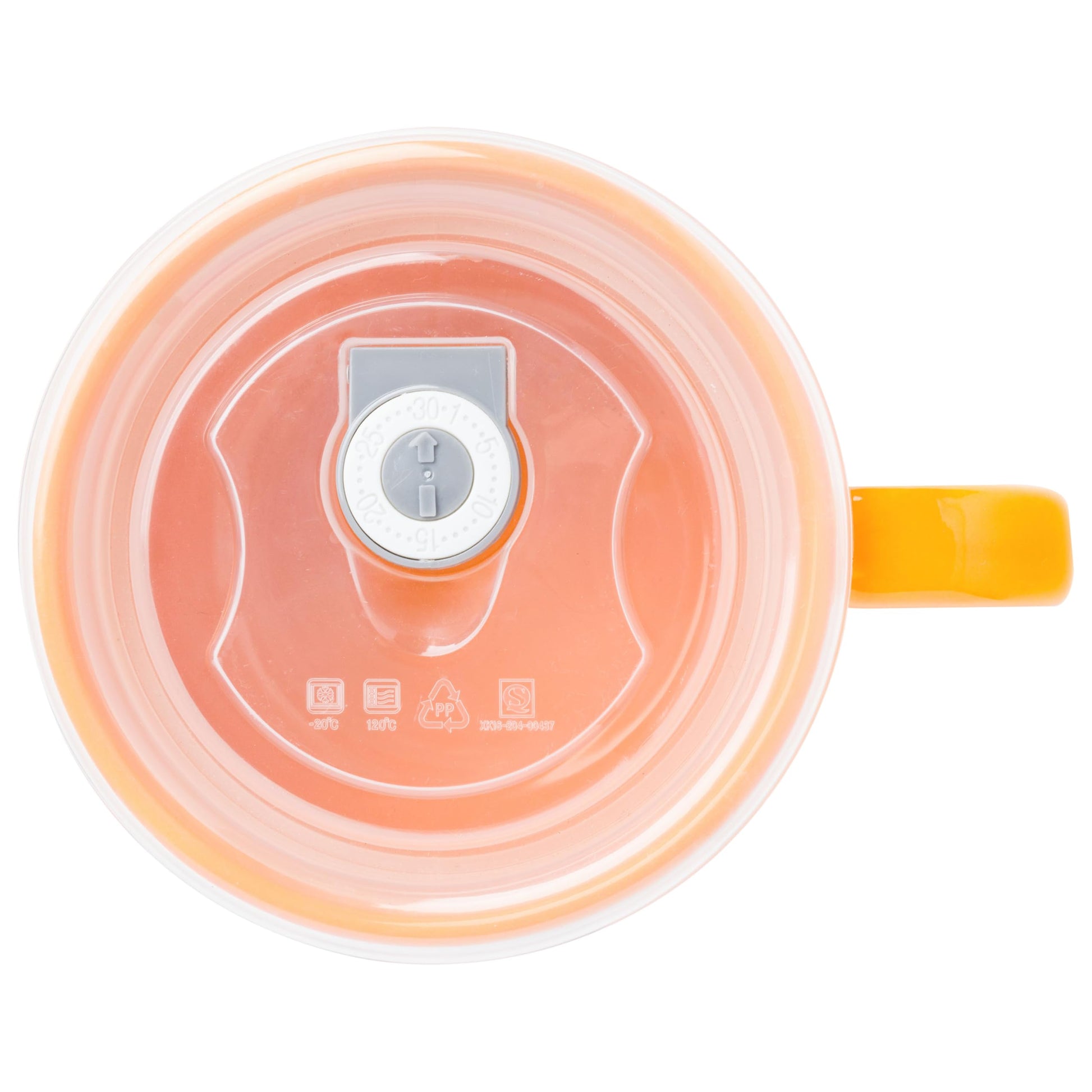 Taza de Sopa Silver Buffalo Garfield Ventilada Blanca con Tapa de Cerámica