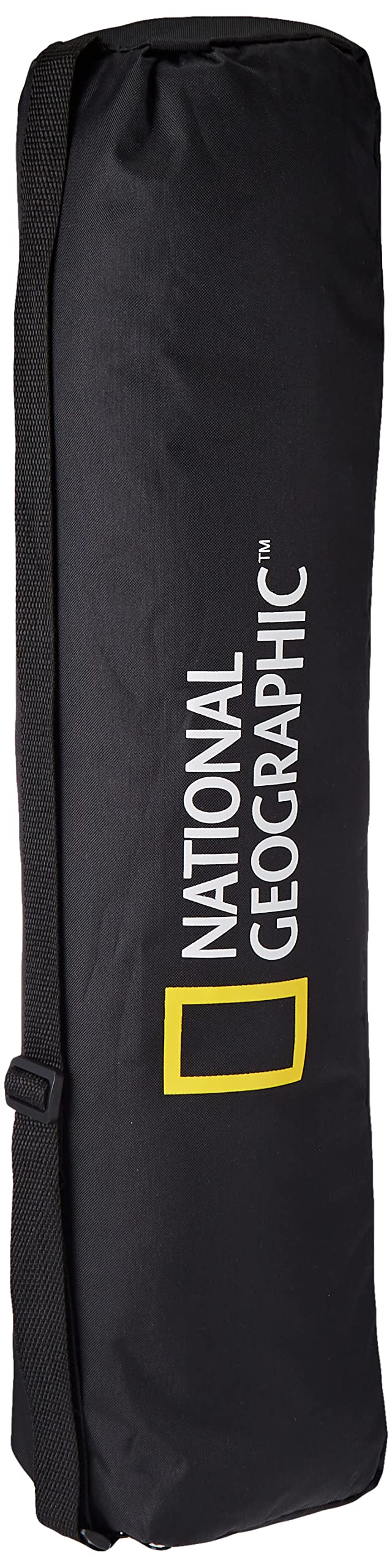 Kit de Fototrípode Nacional Geographic Aluminio con Cabezal de 3 Vías y Liberación Rápida
