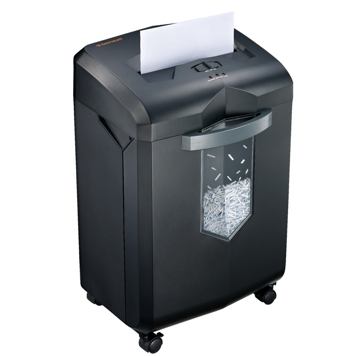 Destructora de Papel Bonsaii EverShred C149-C de 18 Hojas con Capacidad de 6 Galones y 4 Ruedas