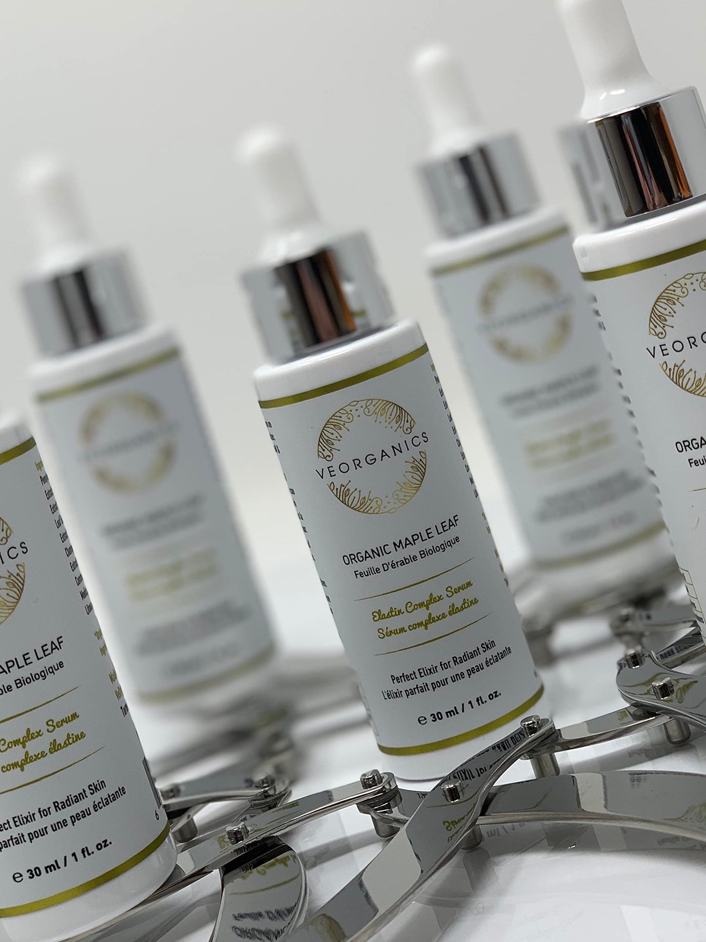 Sérum facial orgánico de hoja de arce