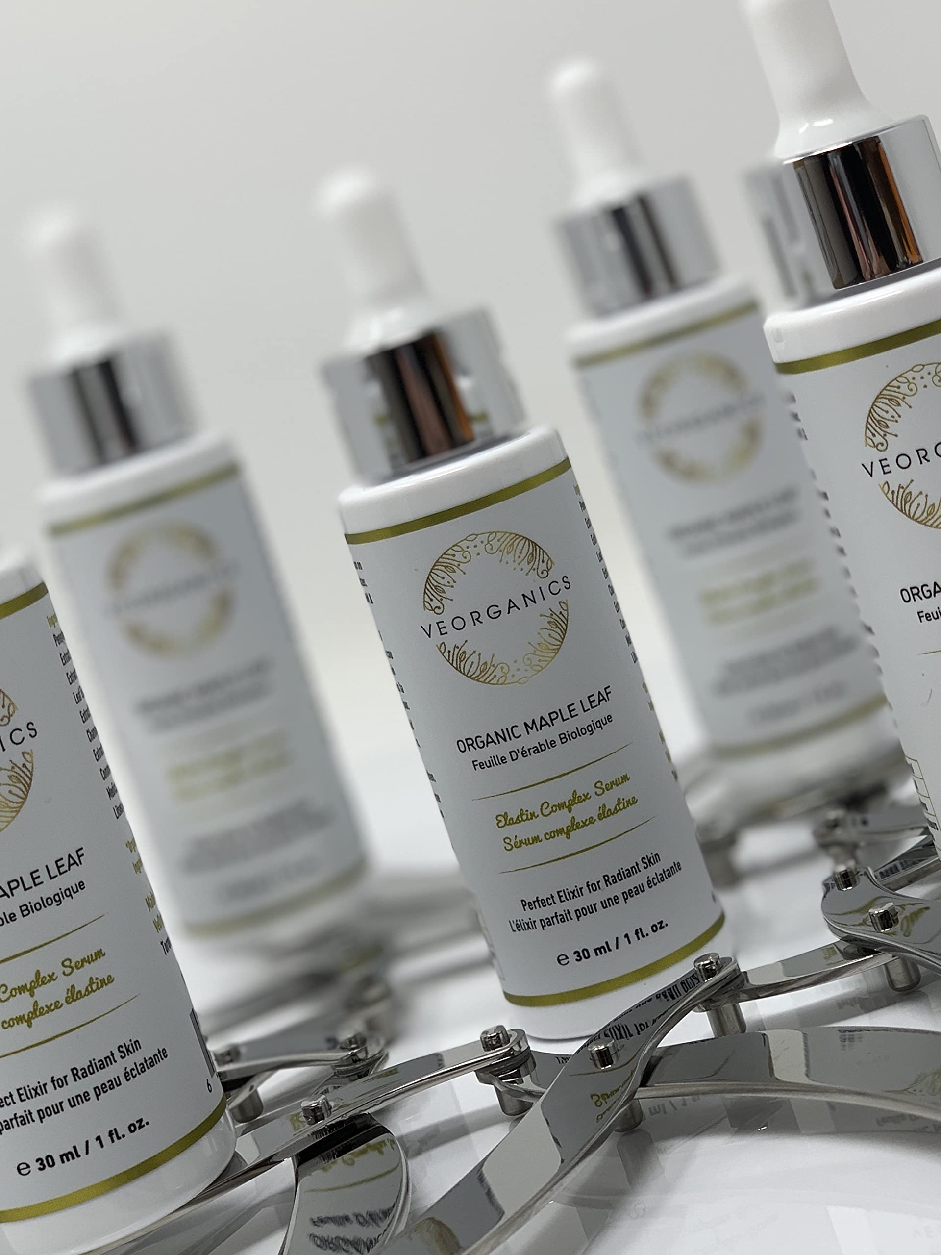 Sérum facial orgánico de hoja de arce