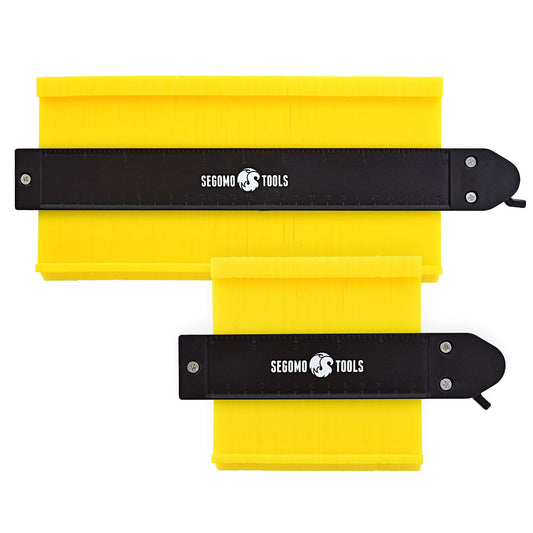 Herramienta de Medidor de Contorno Segomo Tools Rojo con Bloqueo de 2 Piezas