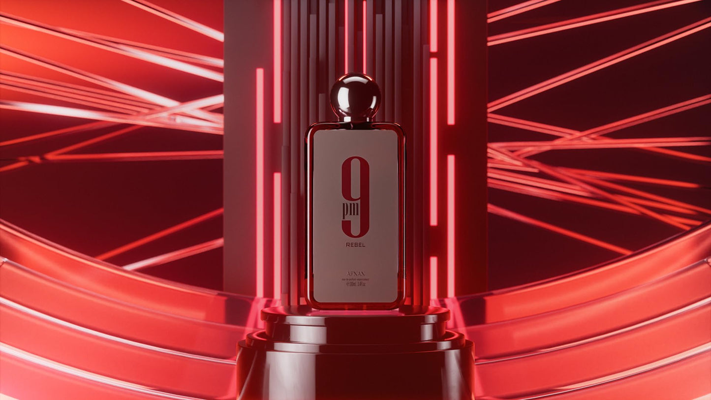 Perfume Afnan Rojo 9PM Rebel para Adultos Unisex