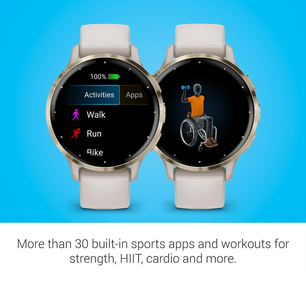 Reloj Garmin Venu Marfil 3s