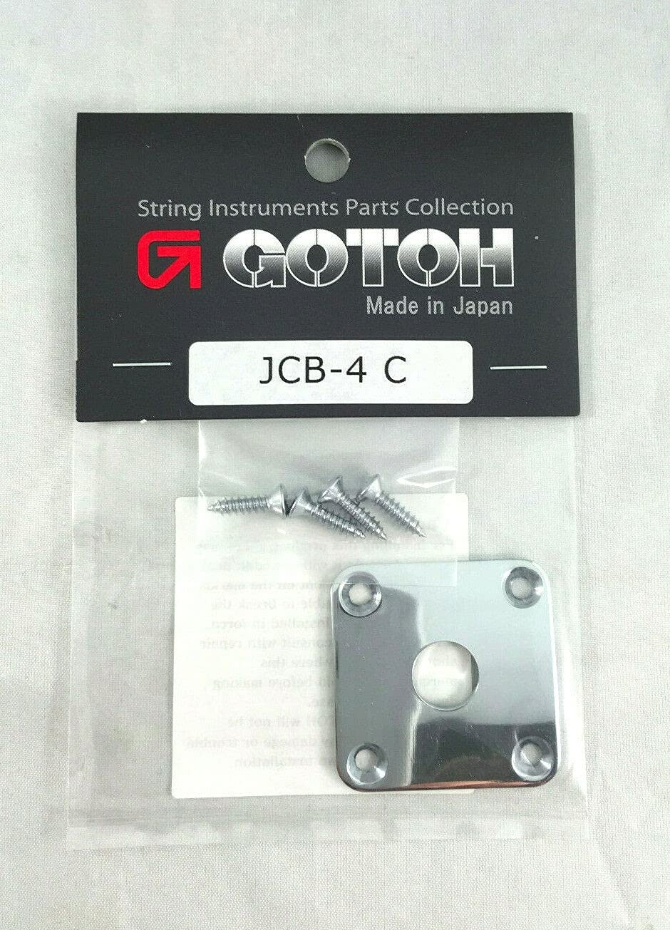 Gotoh JCB-4C Les Paul Style - Placa de gato con tornillos (cromada)