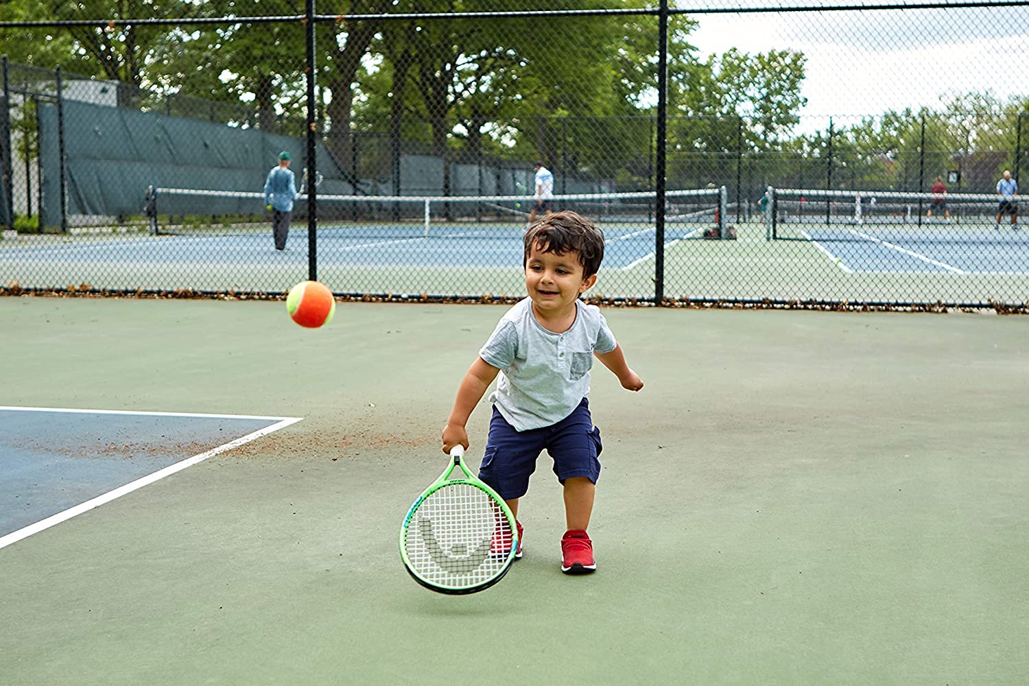 HEAD - Raqueta de tenis Speed para niños, raqueta Light Balance Jr preencordada para principiantes, 19 pulgadas, verde