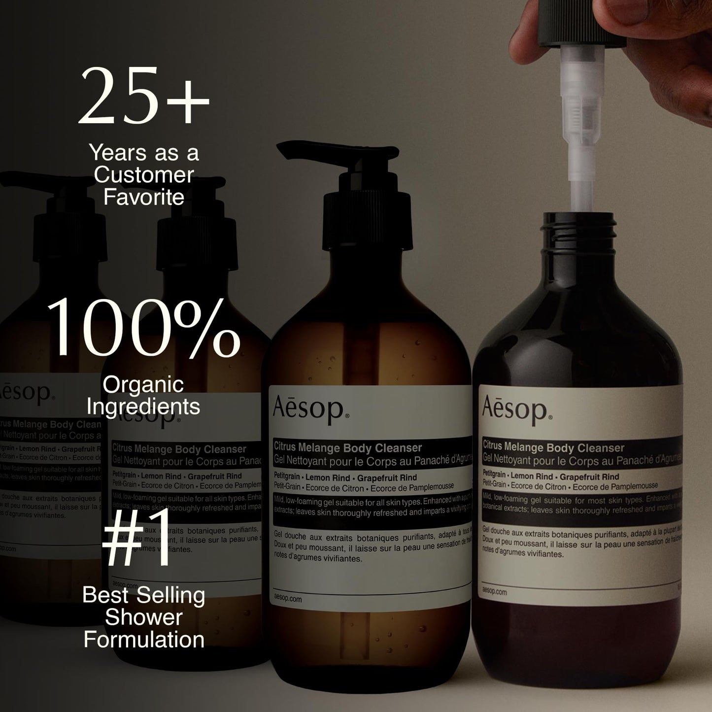Aesop Citrus Melange Body Cleanser | 500mL | Paraben, Cruelty-free & Vegan