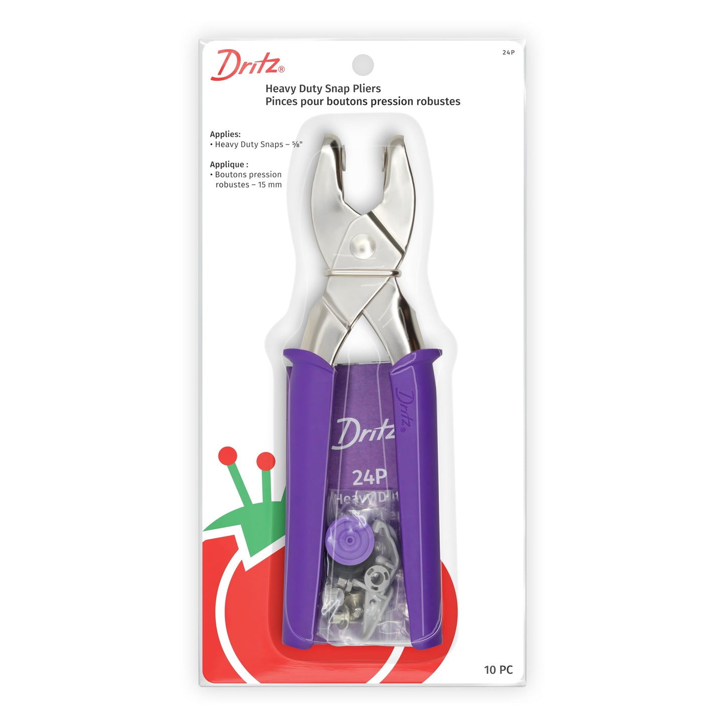 Dritz Cierre automático Resistente Kit alicates