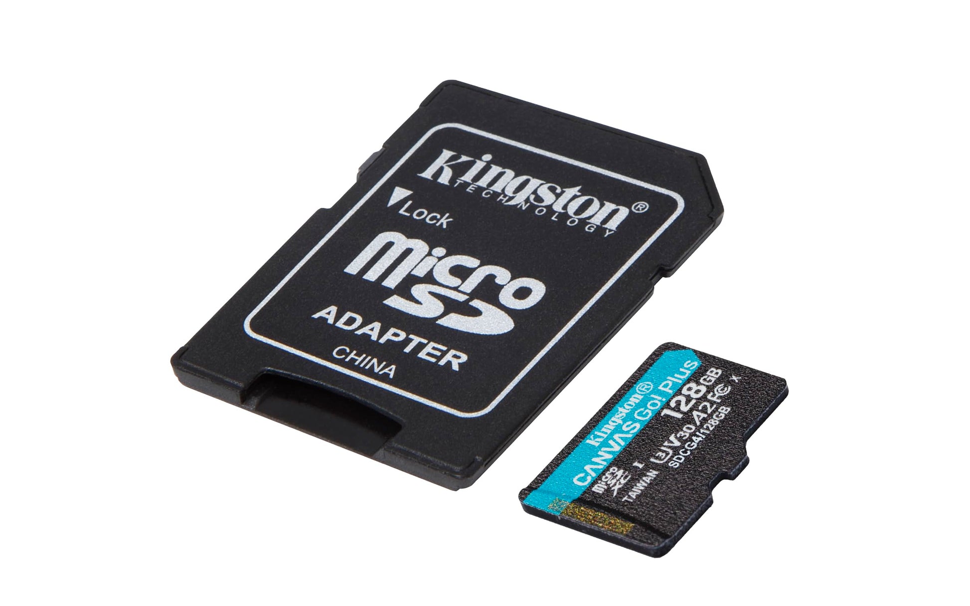 Kingston Tarjeta De Memoria MicroSD, Canvas Go Plus Gen4, Capacidad: 128GB, 4K, Clase 10, UHS-I, U3, V30, A2 Lectura: 200MB/s, SKU: SDCG4/128GB