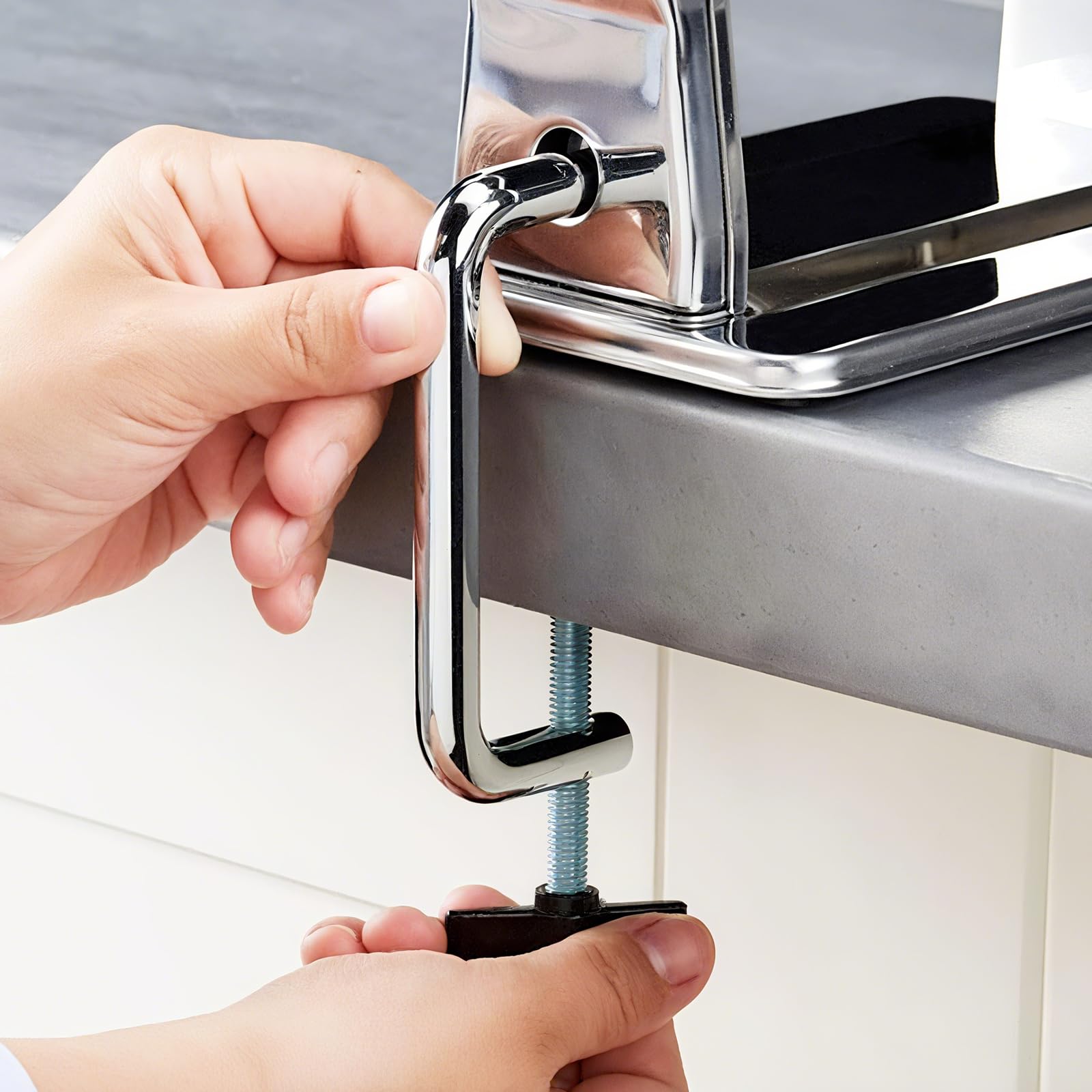 Máquina para Hacer Pasta MZTOGR Acero 150 mm con Accesorio para Raviolis y 9 Ajustes de Grosor