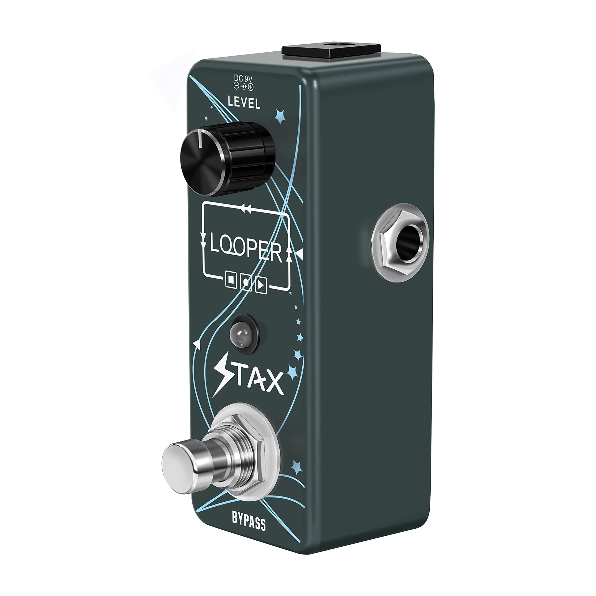 Pedal de Guitarra Stax Looper USB Bucle 10 Minutos Overdubs