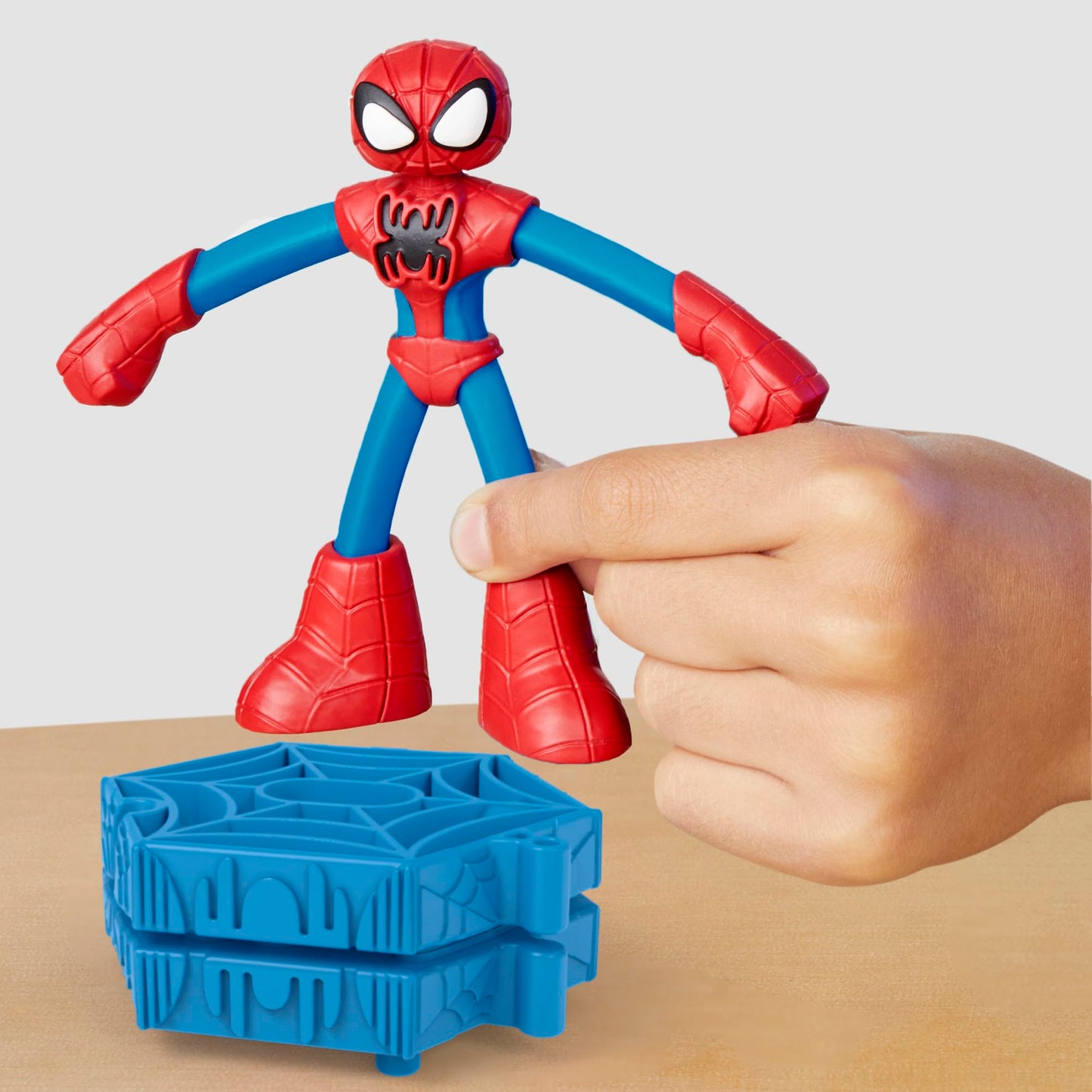 Set de Juego Play Doh Marvel Spider-Man Lanza y Atrapa con Figuras Flexibles y Accesorios para Niños y Niñas