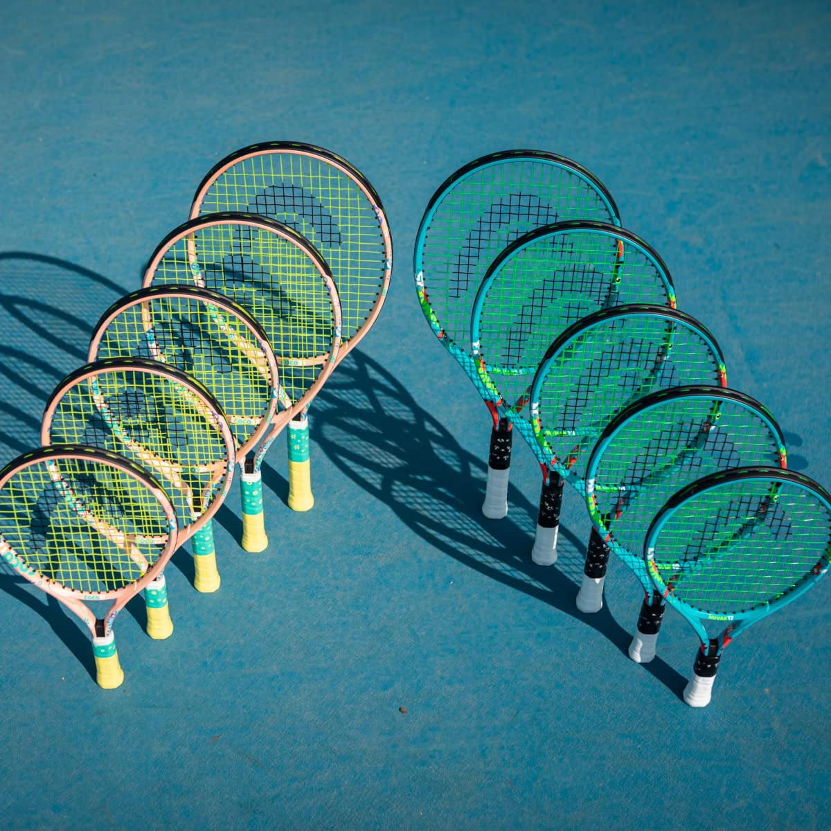 Head Coco - Raqueta de Tenis Junior de 21 Pulgadas preencordada, Coral