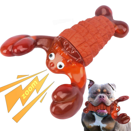 Juguetes para perros para masticadores agresivos, juguetes interactivos para masticar perros grandes, juguetes indestructibles para perros chirriantes para mantenerlos ocupados, juguetes duros para