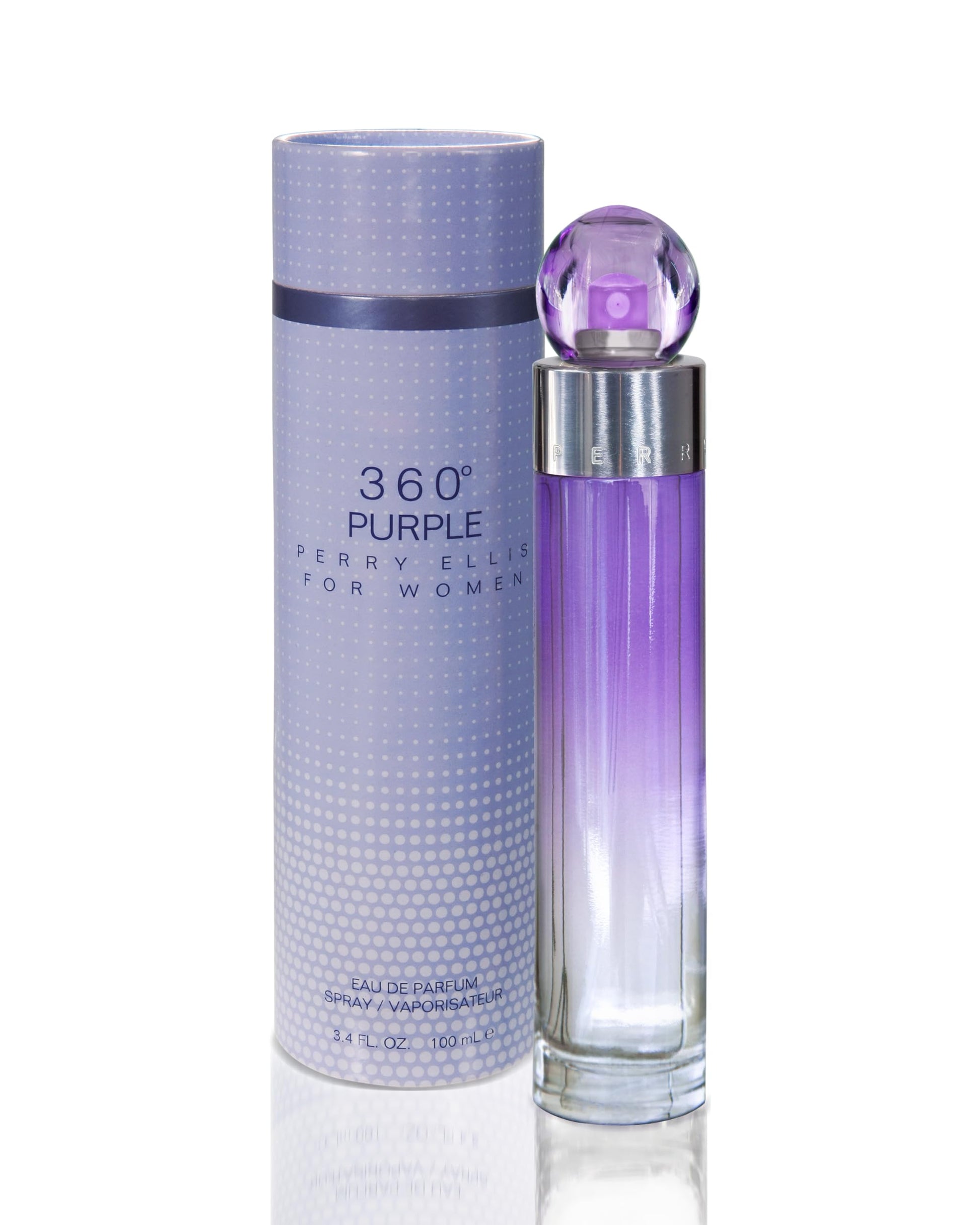 Perfume Perry Ellis 360 Purple de 3.4 oz para Mujer