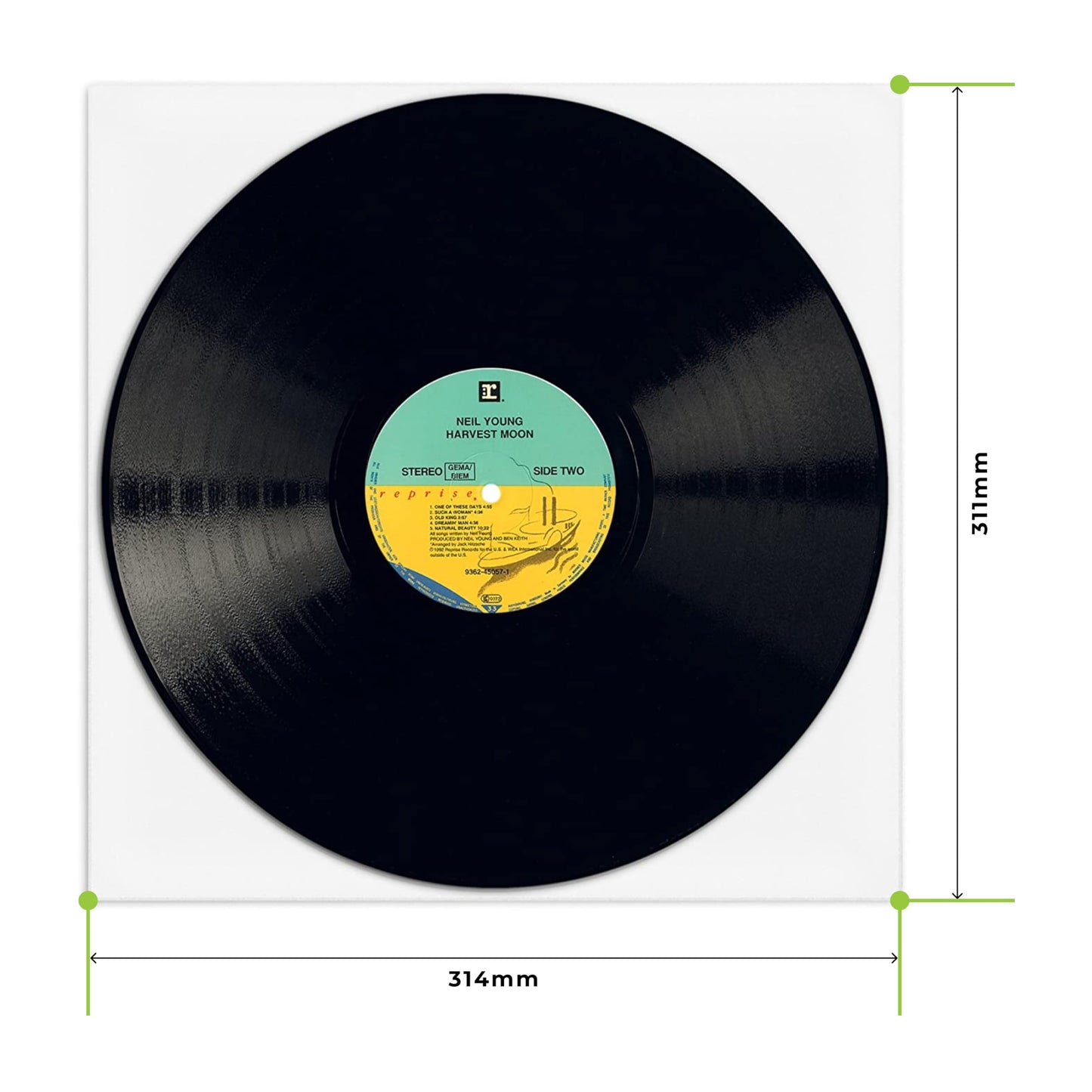 TunePhonik Funda Antiestática para Vinilos - CD - Protección LP