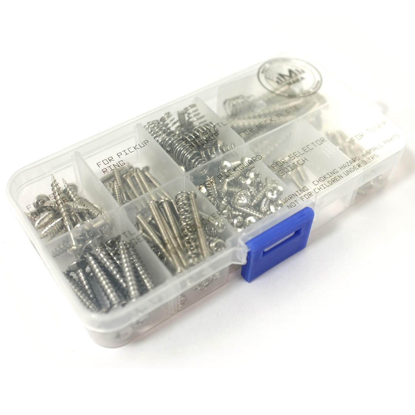 Maka surtidos guitarra Kit de tornillos, Cromado