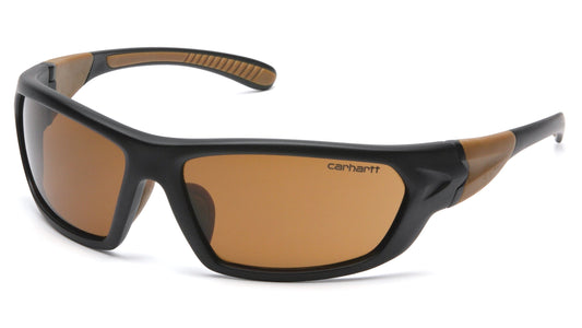 Carhartt - Gafas de sol de seguridad Carbondale con lentes de bronce arenisca