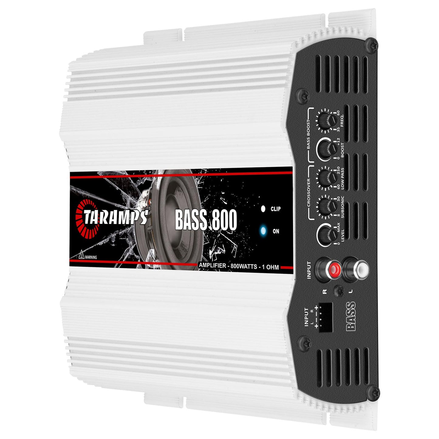 Amplificador de Audio Taramps Bass 800 vatios Rms 1 Canal 1 ohmio para Coche