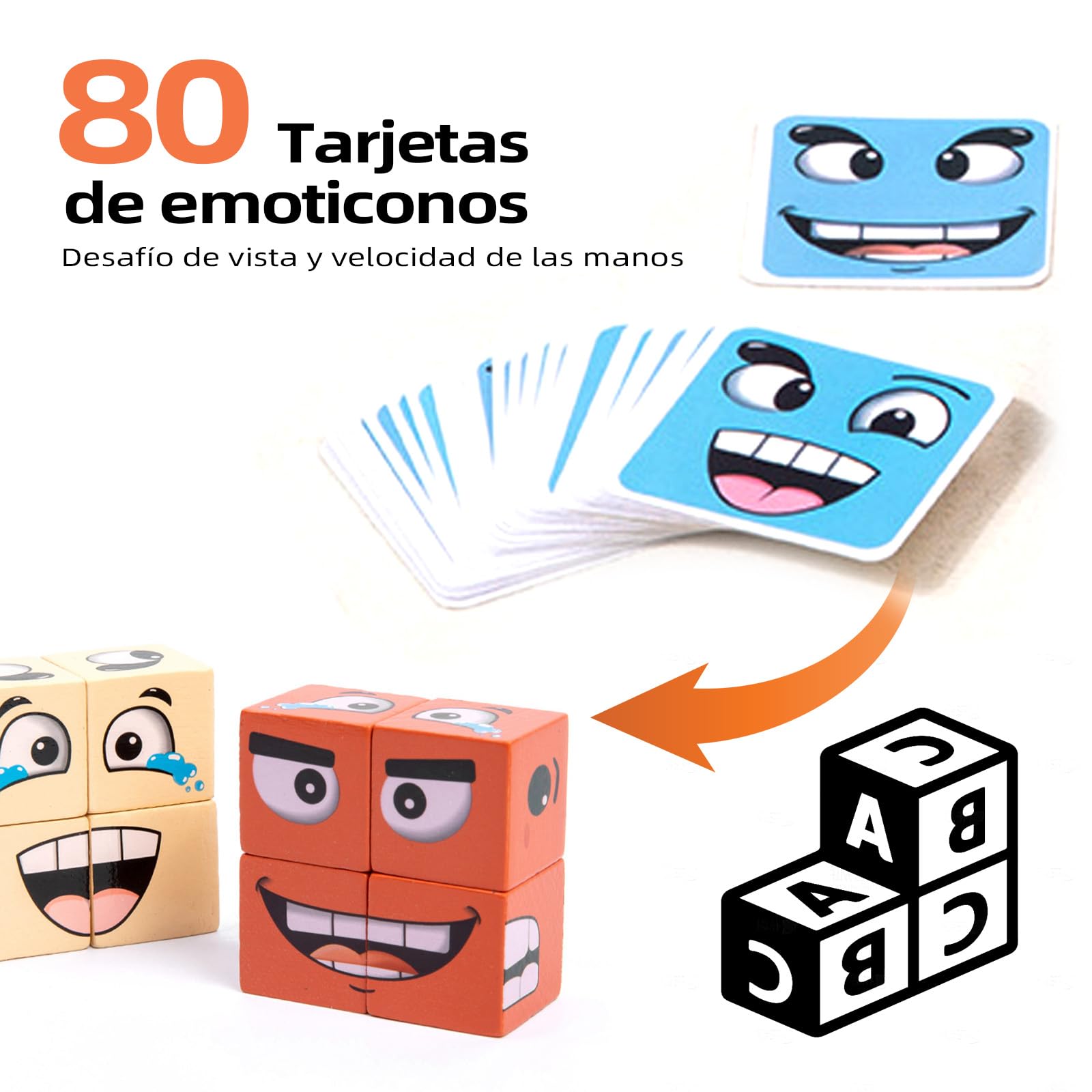IRUEJFSR-Juegos de Mesa Familiares, 80 Combinaciones de Expresiones con Verdad o Reto, Adecuado para reuniones y interacciones familias, Amigos y niños