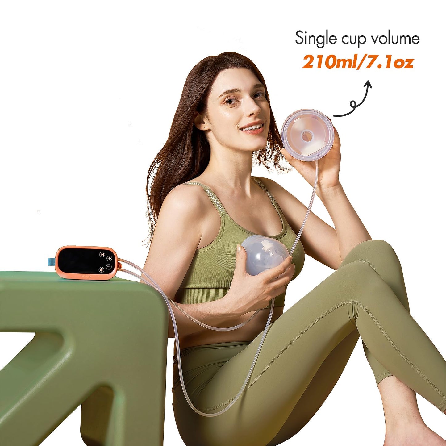 Phanpy - Taza colectora de leche para extractor de leche portátil, piezas de copa nuevas, accesorios de repuesto originales para extractor de leche Phanpy, brida de 24 mm y inserto de 20 mm incluidos