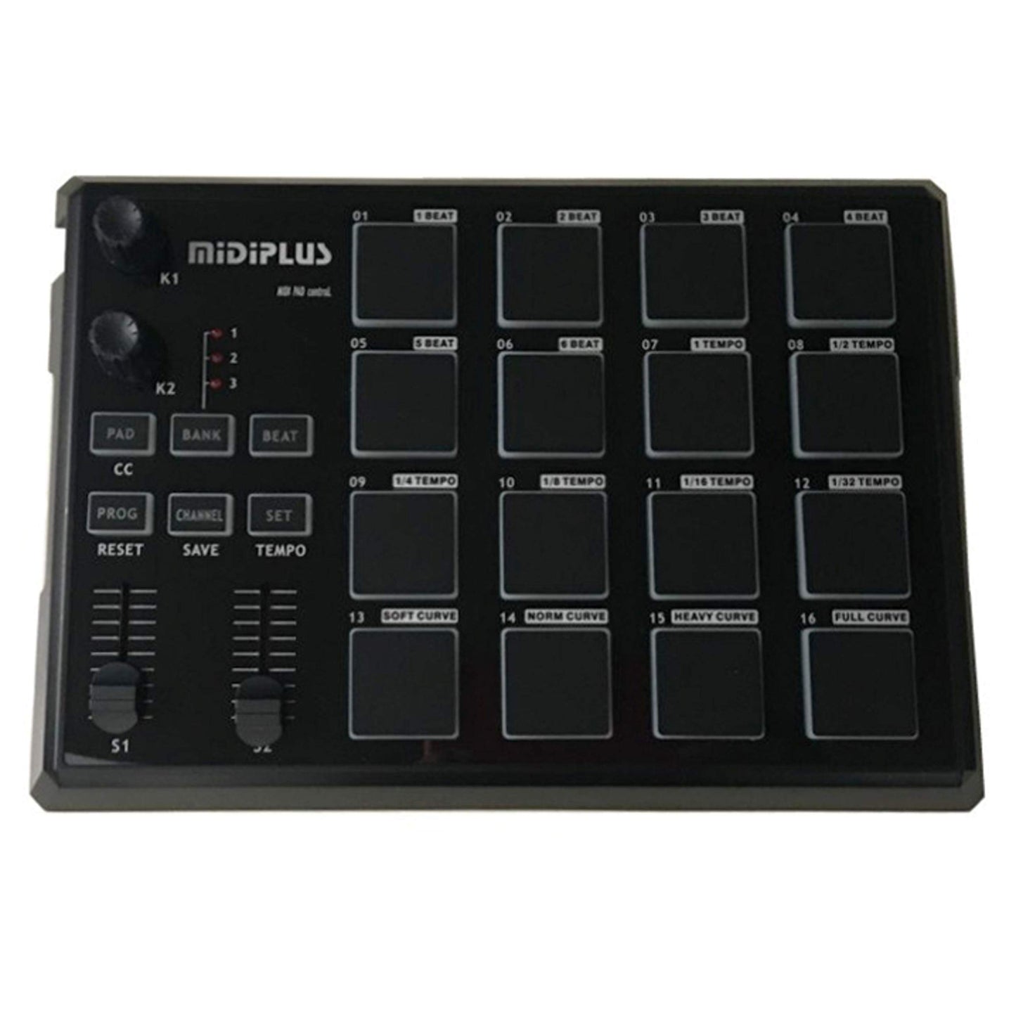 Controller midi midiplus xPAD Negro compacta