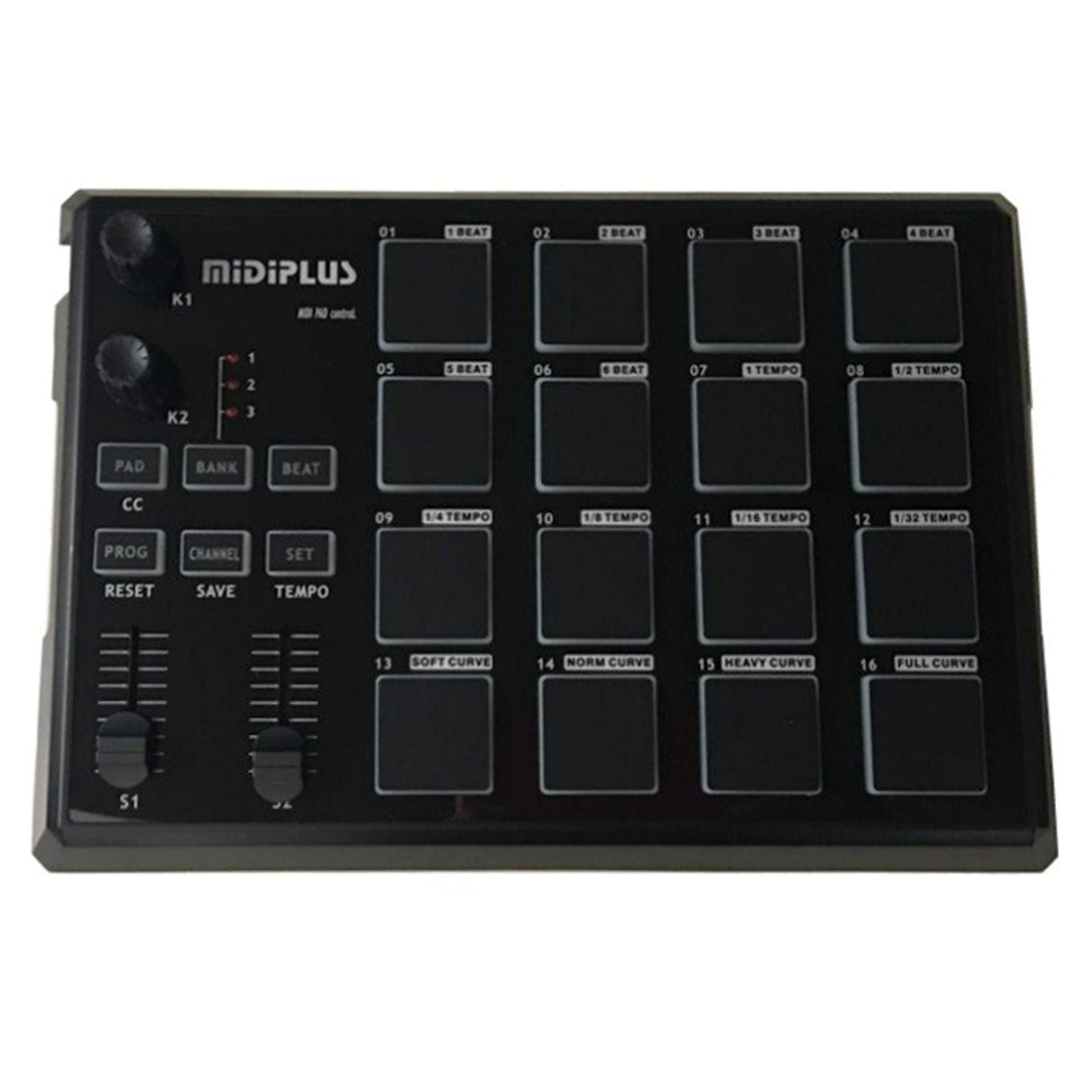 Controller midi midiplus xPAD Negro compacta