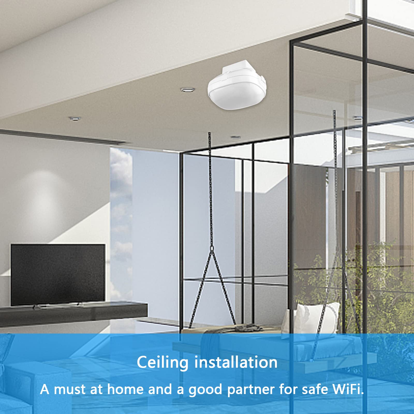 Soporte de Pared OkeMeeo para Google Nest WiFi Pro 6E Blanco para el Hogar