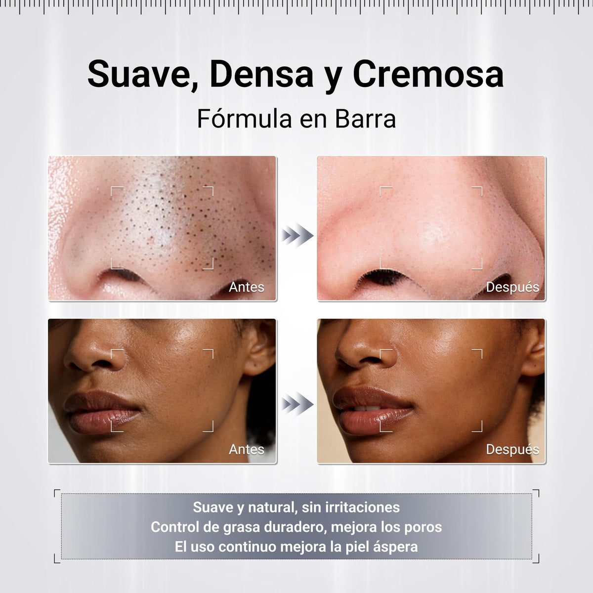 Dr.Leo Mascarilla de Arcilla en Barra, Limpia Poros y Puntos Negros, 45g