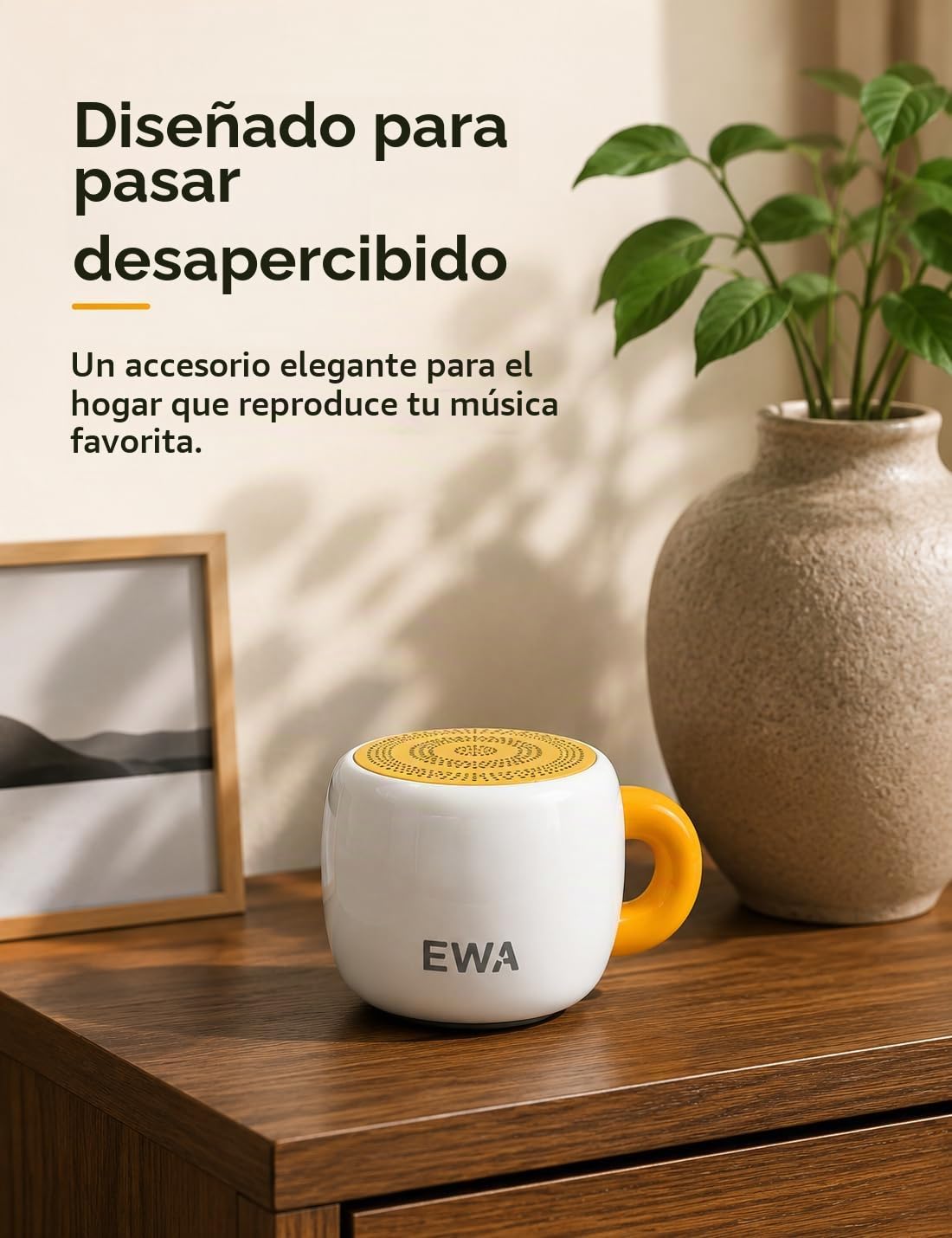 Altavoz Bluetooth Portátil EWA A163 Impermeable con Sonido Fuerte y Claro