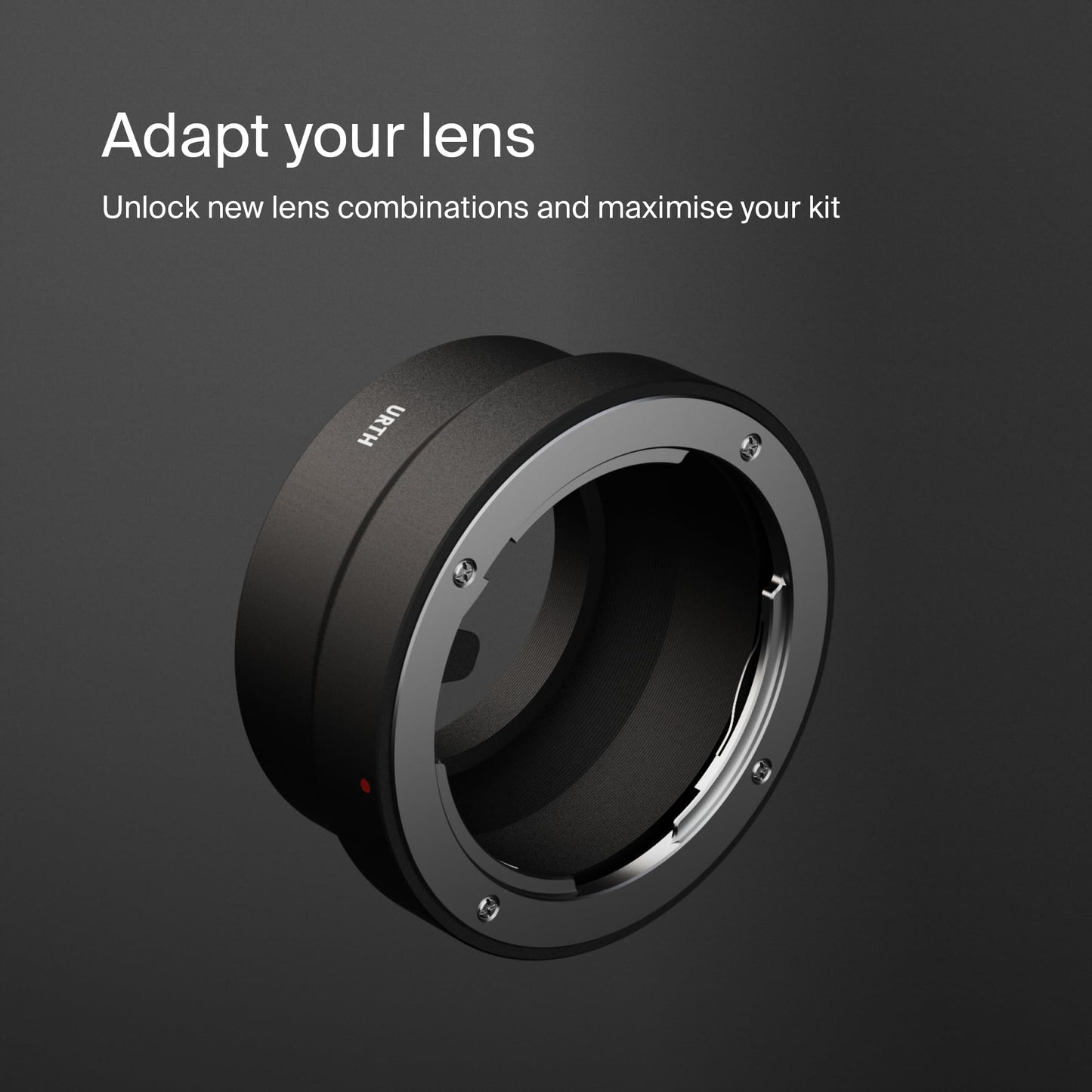 Urth - Adaptador de Objetivo Compatible con Objetivos Olympus OM y cuerpos de cбmara Fujifilm X