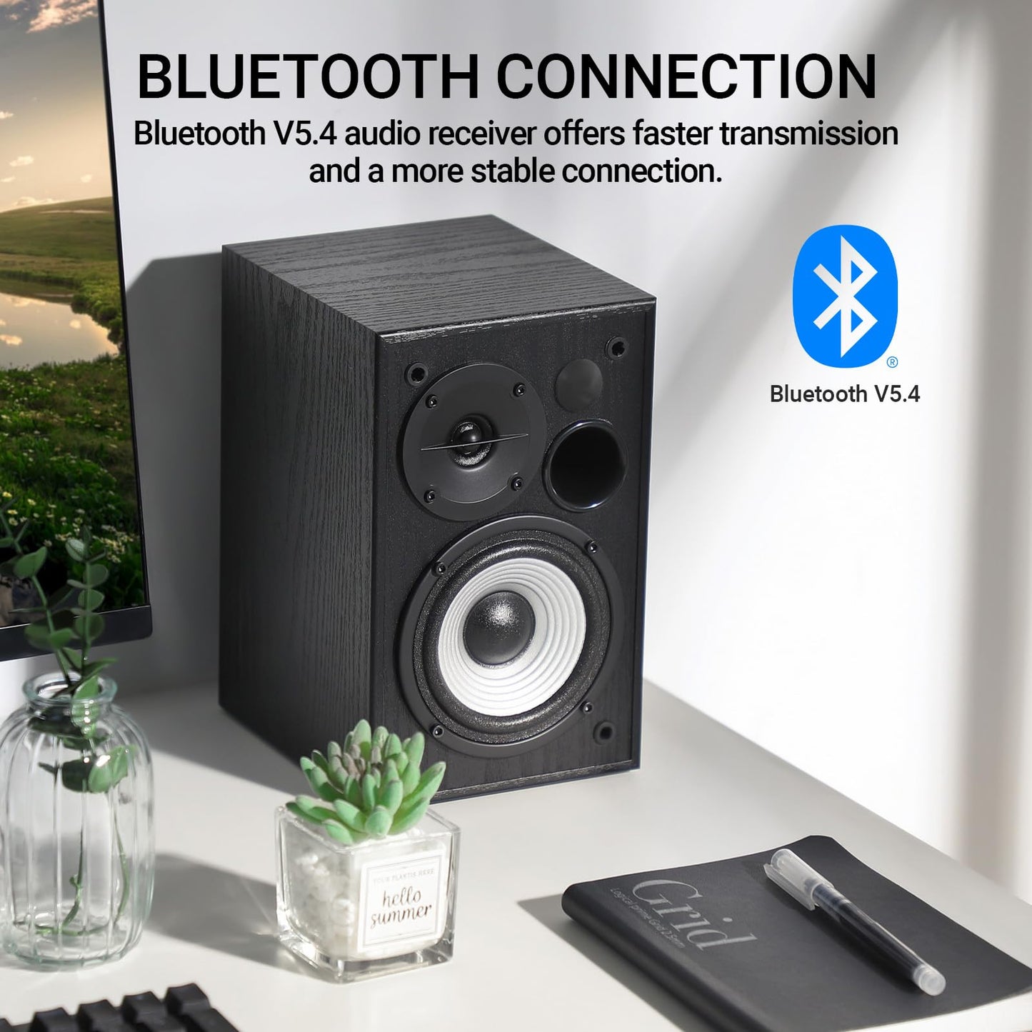 Altavoces de Estantería Activos Bluetooth Edifier Negro 2.0