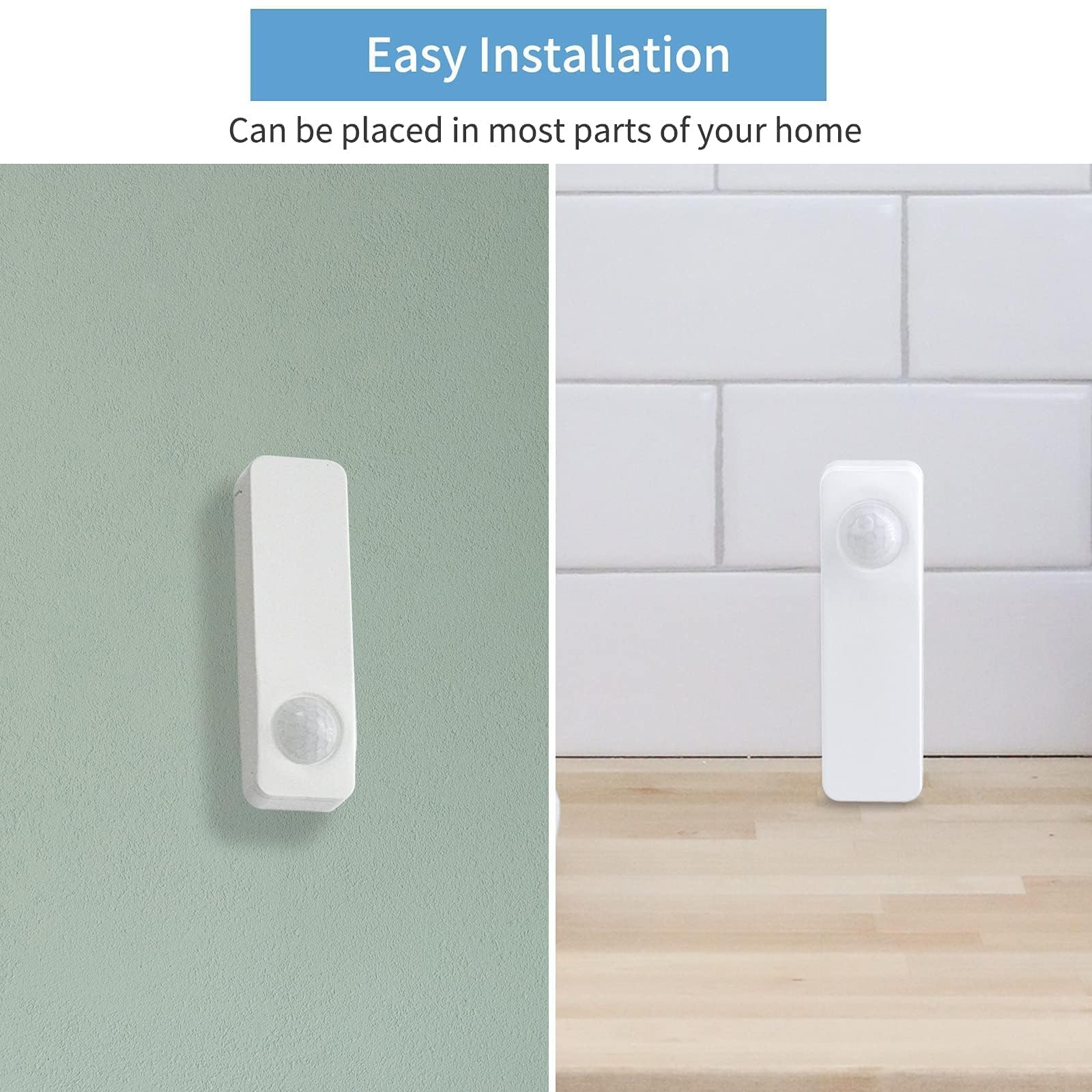 Sensor de movimiento Zigbee THIRDREALITY Blanco compatible con asistente doméstico y dispositivos con Zigbee Hub incorporado
