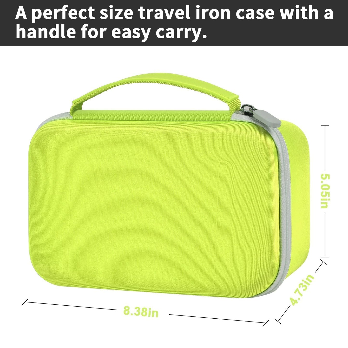 Funda compatible con Newbealer/para Sunbeam Hot-2-Trot/para Oliso M3Pro M2 Mini plancha de viaje para costura, soporte de transporte para pequeñas planchas de acolchado de artesanía con resto de vapor