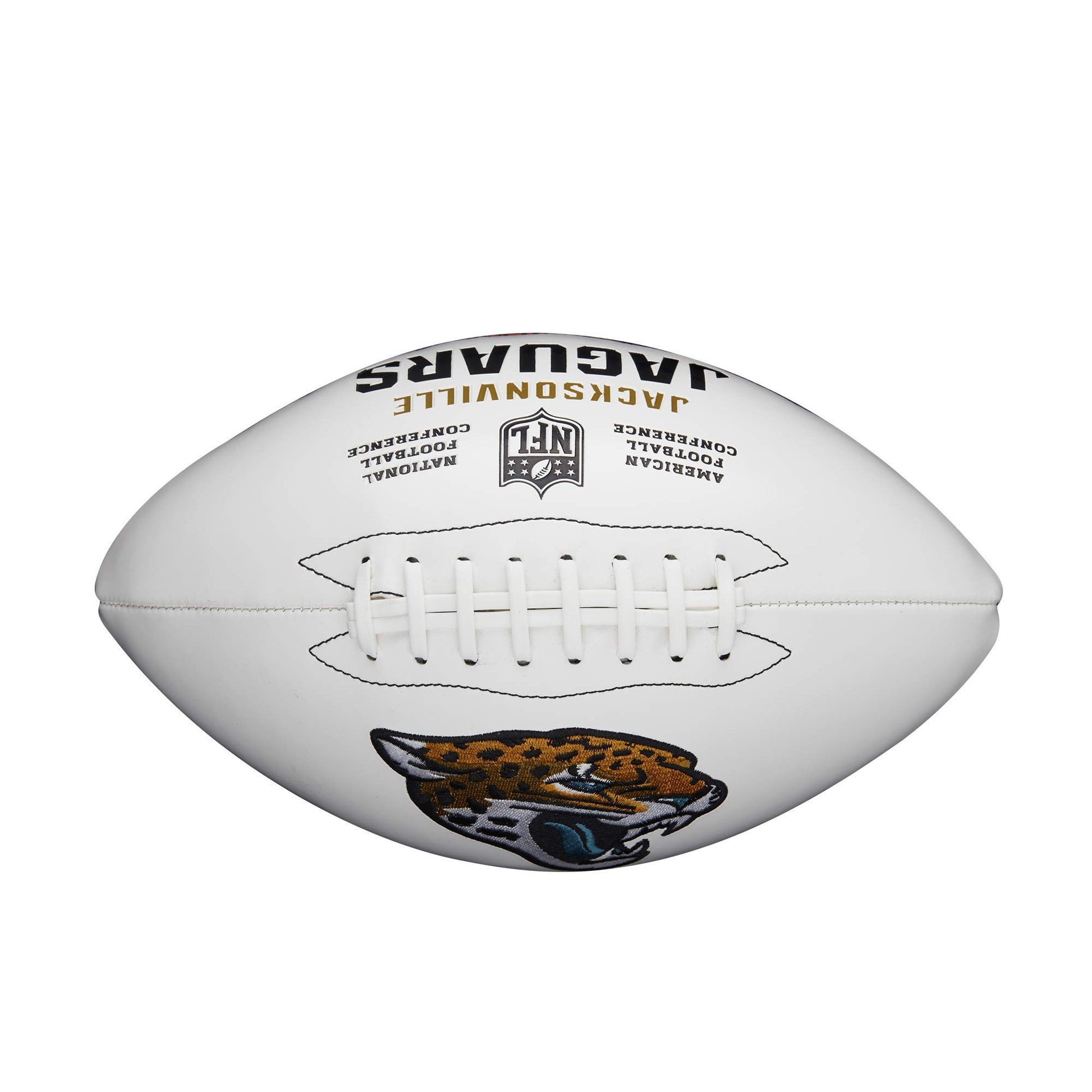 Balón de Fútbol Americano Wilson NFL Live Signature Jacksonville Jaguars Tamaño Oficial