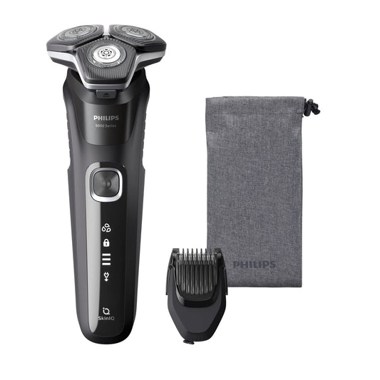 Afeitadora Eléctrica Philips Serie 5000 Negro Cuida la Piel para Hombre